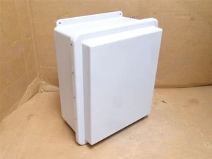 244151 New-No Box; Hubbell RJ1412HPL Wiegmann Enclosure 52XE60; 14" x 12" x 7" - Picture 1 of 7