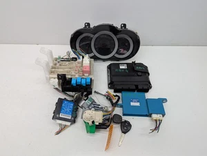 TOYOTA RAV 4 MK3 FL '08-12  2.2 DIESEL ENGINE ECU IGNITION KEY SET 8966142J20✅ - Picture 1 of 18