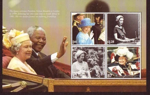 GRAN BRETAGNA 2012 DIAMOND JUBILEE NELSON MANDELA PAN UN.MINT, MNH - Foto 1 di 1