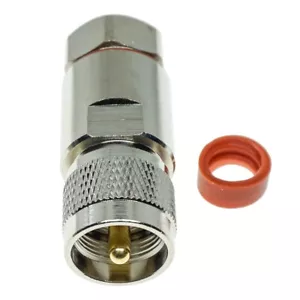 UHF Male PL259 For FSJ4-50B Andrew 1/2" Superflex Replaces Andrew 44ASP Cable - Picture 1 of 4