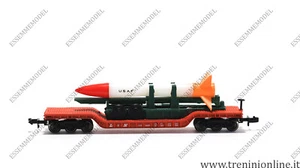 1) BACHMANN 71391 N CARRO CON MISSILE - Imagen 1 de 1