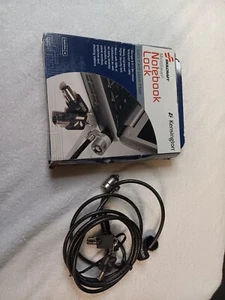 Serrure et câble de sécurité pour ordinateur portable Skilcraft 6 pieds deux clés argent 5340013842016 - Photo 1/4