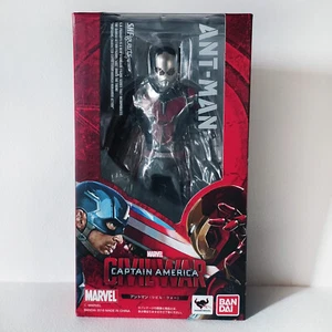 BANDAI S.H. FIGUARTS ANT-MAN (CAPTAIN AMERICA CIVIL WAR) TAMASHII, 100% COMPLETE - Imagen 1 de 12