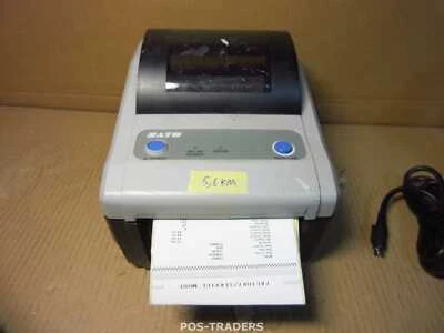 SATO CG408DT-RS Thermal DT/TT USB 105 mm Label Printer Drucker - 5.6 KM EXCL PSU - Bild 1 von 4