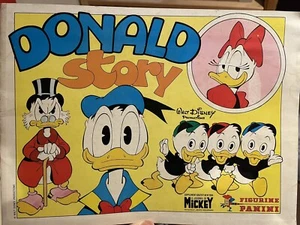 Rare Donald Story Panini Album, Supplement To Journal De Mickey 1684. French - Picture 1 of 18