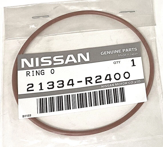 Genuine Datsun 280ZX Turbo Oil Filter Oil Cooler O-Ring Seal, 1981-1983, OEM NEW - Image 1 of 2