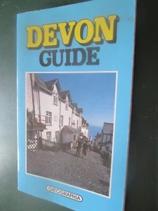 Geographia DEVON Guide book with folded map 1982 - Picture 1 of 5
