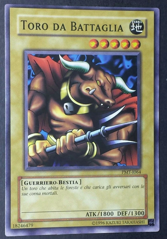 TORO DA BATTAGLIA in Italiano (EXC) Battle Steer PMT-I064 Comune YUGIOH - Immagine 1 di 1