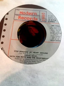 Stevie Nicks & Tom Petty, Stop Draggin' My Heart Around ~ 1981 Modern 45 - Picture 1 of 1