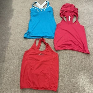 Lorna Jane Size S Womens Bundle of Tops Sleeveless Hood Pockets Activewear Gym - Picture 1 of 8