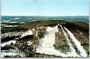 ESQUÍ, POSTAL DE VERMONT Hogback Mountain Ski Área, Hogback Mountain Vista Aérea - Imagen 1 de 2