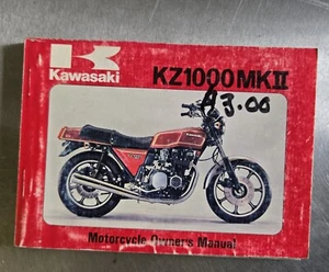 KAWASAKI KZ1000 MKII OWNERS MANUAL 1978 - Bild 1 von 5