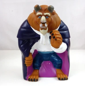 Vintage 1992 Disney Beauty And The Beast Beast 6.5" Hand Puppet Pizza Hut Toy - Picture 1 of 5