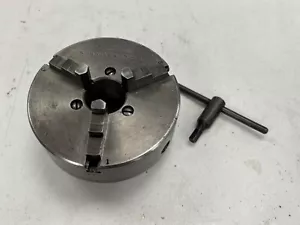 5" Union 3 jaw chuck Hardinge taper lock mount - Picture 1 of 3