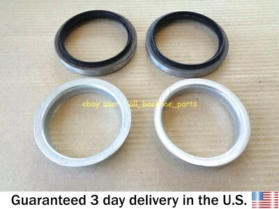 JCB BACKHOE - 2WD AXLE HUB SLEEVE AND SEAL 4 PC KIT (PART # 904/06200 904/06201) - Image 1 of 4