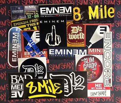 Eminem Promo Sticker Lot - Image 1 of 4