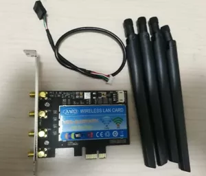 Adaptador WiFi de escritorio Broadcom BCM94360CD 802.11ac 1750Mbps Hackintosh + BT - Imagen 1 de 2