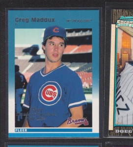 1997 FLEER DECADE OF EXCELLENCE RARE TRADITIONS #6 GREG MADDUX CUBS SSP 1:360