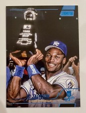 2022 Topps Stadium Club Bo Jackson Blue Foil #’d /50 SP #95 Royals Color Match