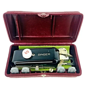 Vintage Singer Buttonholer 160506 Complete Set with Manual & Box #S3 - Picture 1 of 12