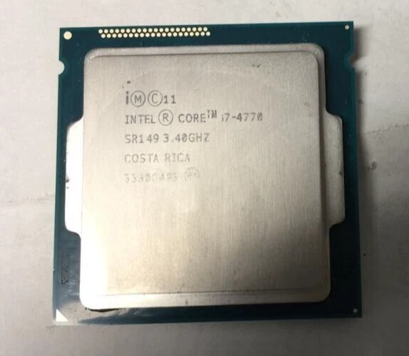 Intel core i7-4770 3.40GHz Processor - Image 1 of 1