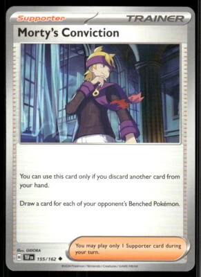 SV05: Temporal Forces #155/162 Morty's Conviction - Image 1 of 2