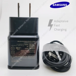 Adapter Fast Charger Type C With Phone Charging Cable USB For Samsung Android LG - Picture 1 of 15