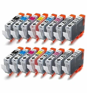 16PK New BK/C/M/Y/PC/PM/GY/LGY Ink Cartridge For Canon CLI42 CLI-42 PIXMA Pro100 - Bild 1 von 1