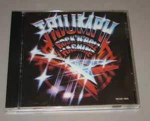 Triumph - Rock 'N' Roll Machine (CD, MCA Records) Made In Japan MCAD-1455 - Picture 1 of 4