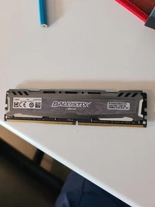 Mémoire RAM DDR4 3000 MHz Crucial Ballistix by micron - Photo 1/1