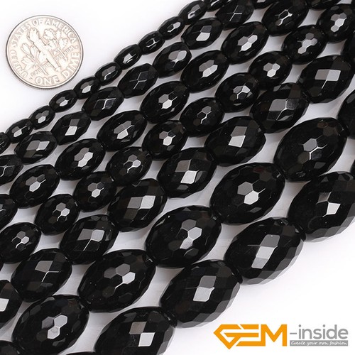 8x16mm Olivary Rice Botswana Agates Beads Natural Stone Beads DIY Loose Bead For Jewelry Making Strand 15 Inch About 25pcs - 36