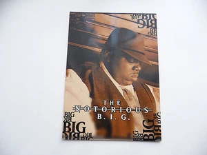 The Notorious B.I.G. postcard Hat used rare BIG Biggie rapper used rare - Bild 1 von 2