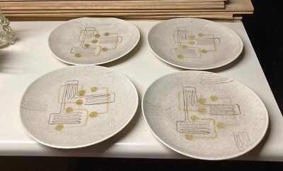 Vintage Red Wing CRAZY RHYTHM Mid Century Dinner Plate(s) 10 3/4" MCM - Image 1 of 4