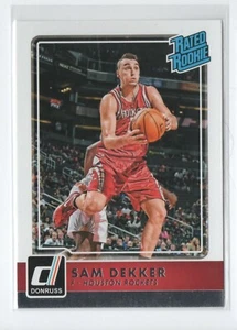 2015-16 Donruss Rated Rookie Sam Dekker RC - Picture 1 of 2
