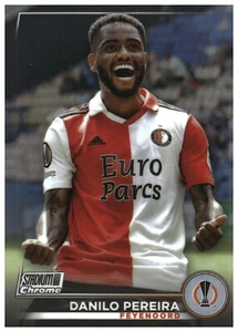 REFRACTOR TOPPS STADIUM CLUB CROMADO 2022 - 2023 DANILO PEREIRA FEYENOORD - Imagen 1 de 2