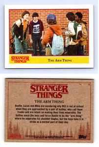 The Arm Thing #5 Stranger Things 2018 Topps Trading Card