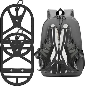 2er Pack Schuhholster für Rucksack mit Clipaufhänger, Schuhhalter für Sneaker, Cle - Bild 1 von 7