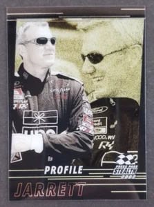 Dale Jarrett 2002 Press Pass Stealth NASCAR Racing Card #PR8 (NM) - Picture 1 of 2
