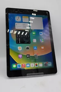 Apple iPad 6.Gen 2018 128GB WiFi Space Grau A1893 Displayschaden #5089 - Bild 1 von 5