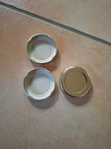 1 kg Milchflaschen Deckel Twist Off Deckel TO48 mm Verschluss für Flasche  - Bild 1 von 2
