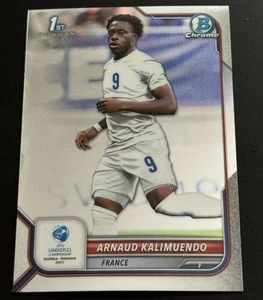 Topps Bowman Chrome U21 | Arnaud Kalimuendo | France - Bild 1 von 2
