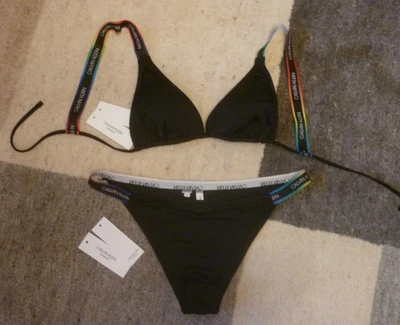 Calvin Klein Bikini Badeanzug Schwimmanzug Calvin Klein Gr. L Neu - Bild 1 von 4