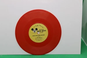 6" 78rpm - The Mickey Mouse Club - Club Song & March - D222 Orange Vinyl - Bild 1 von 3