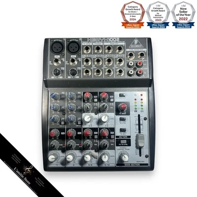 BERINGER Xenyx 1002 Analogue Sound Mixer 10ch Live Audio Compact Xenyx1002 Japan - Image 1 of 4