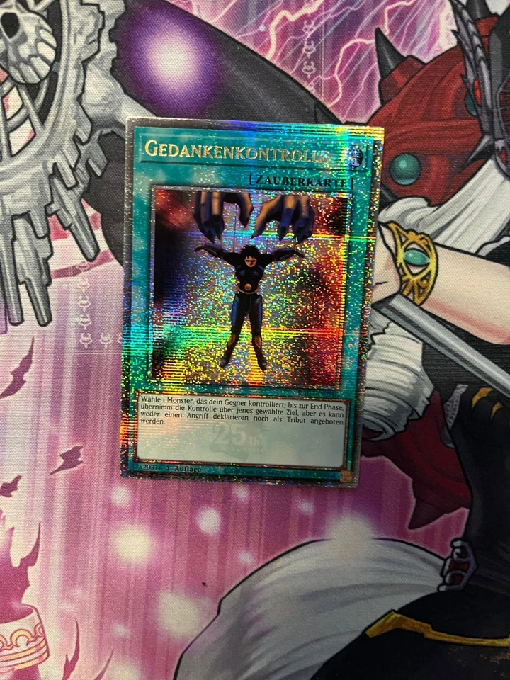 Yugioh! Gedankenkontrolle- RA02-DE046 - Quarter Century Rare - Deutsch - Bild 1 von 1