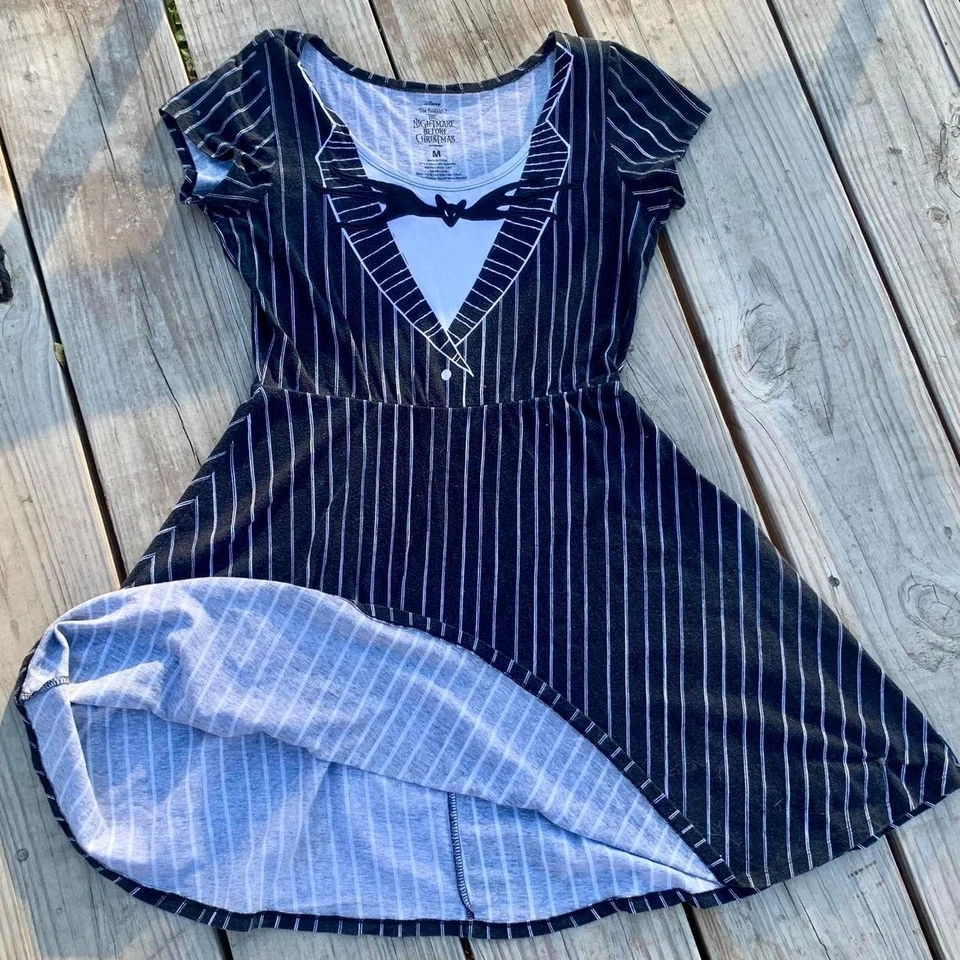 Vestido Disfraz Pesadilla Antes de Navidad Jack Skellington Cómodo Foto 1 de 4