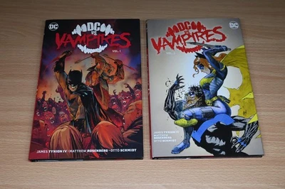 Лот товаров DC vs. Vampires 1 и 2 в твердом переплете (первая печать) - Изображение 1 из 4