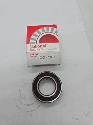 Rodamiento nacional # 106-CC eje de transmisión centro soporte rodamiento NSK Foto 1 de 3