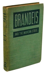 Alpheus Thomas MASON / BRANDEIS AND THE MODERN STATE 1936 #106031 - Picture 1 of 1