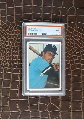 1975 SSPC #167 GEORGE BRETT🏆PSA 9🏆(ROOKIE) - Not Topps  - Image 1 of 4